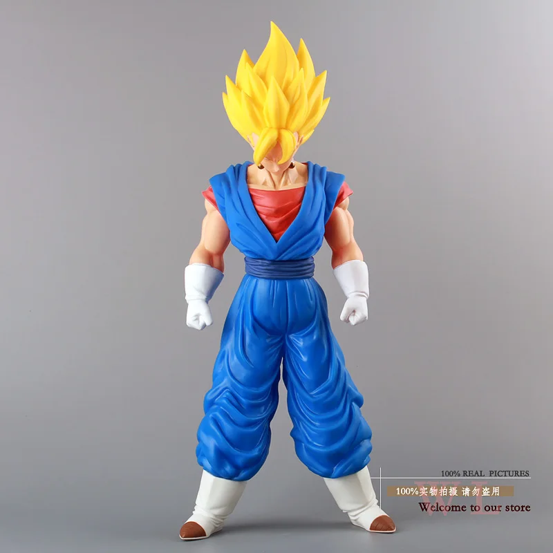 

Free Shipping Dragon Ball Z Super Big Super Saiyan Vegito Vegeta PVC Action Figure Model Toy 36CM DBFG045