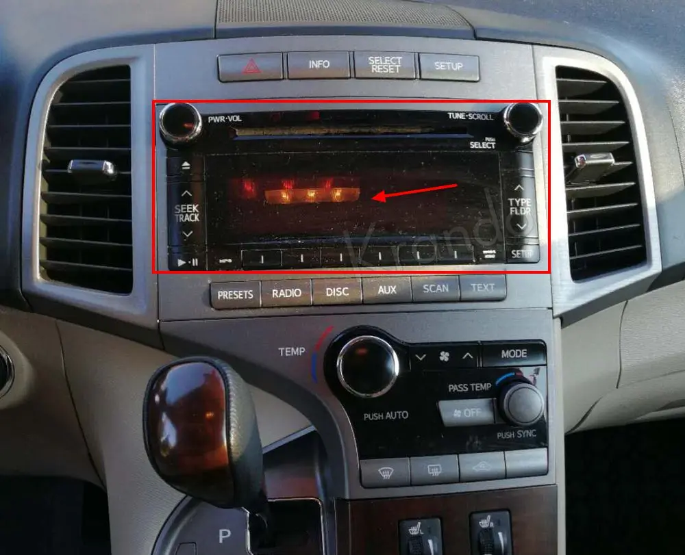 Krando Toyota Venza Android car radio gps dvd player navigation multimedia system