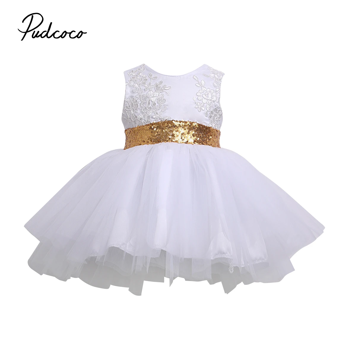 girls sequin tulle dress