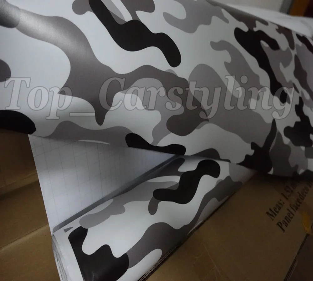 Camouflage Vinyl wrap camo  sticker auto body sticker car decals 3M Hexis Avery Arlon Vinyl Foile (3)
