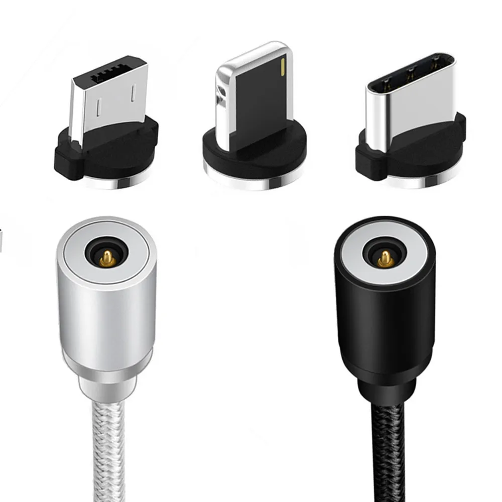 

Magnetic USB Cable For iPhone Type C Magnet Charger Data Charging Charge Micro USB Cable For Android Mobile Phone Cable