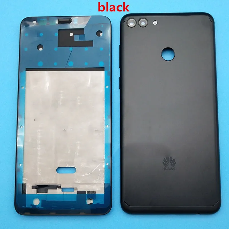 Новинка для huawei enjoy 8plus Задняя крышка батареи+ для huawei enjoy 8plus передняя рамка с sim-картой+ боковые ключи Корпус чехол