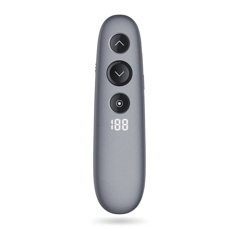 

NEW Laser Digital Fly Air Mouse 2.4Ghz Wireless PPT Presenter Remote Control for Meeting Teaching with TF Card USB Receiver