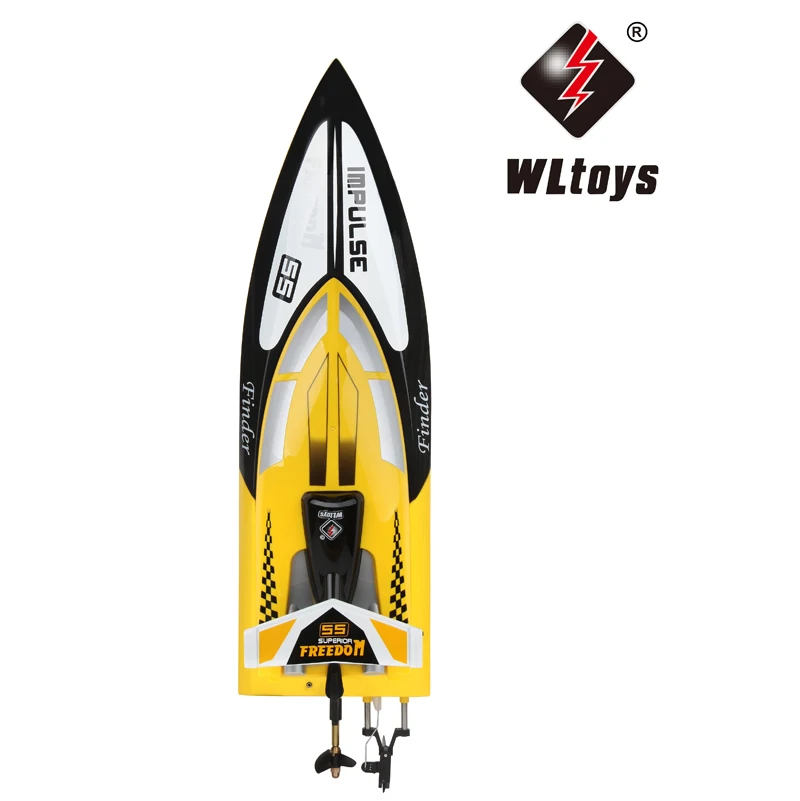

WLtoys WL912 2.4GHz Radio Remote Control 4CH High Speed RTF 24km/h Racing RC Boat With Self Turning Function Toy For Children