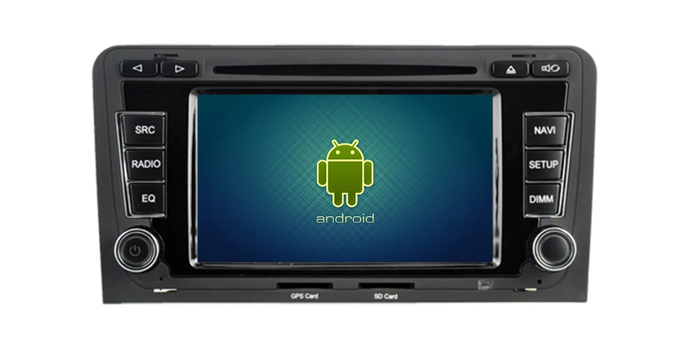 Excellent Android Car radio GPS multimedia player For Audi A3 S3 8P 2003 2004 2005 2006 2007 2008 2009 2010 2011 2012 MMI Navigation WiFi 0