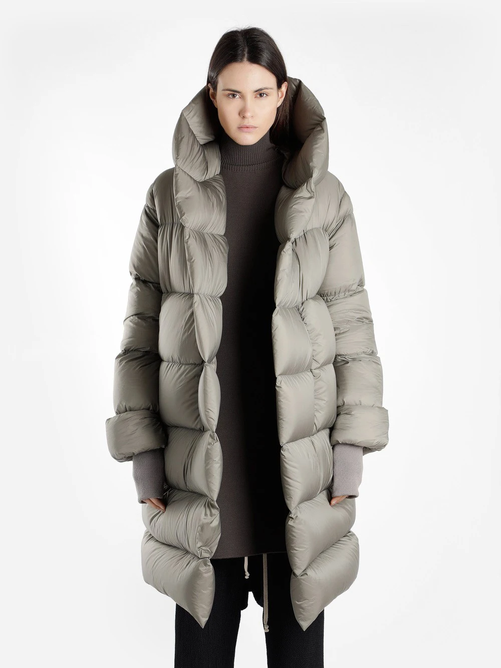 Женская зимняя коллекция, дизайн, бренд, супер качество, большой размер, с капюшоном, толстая, теплая, 90%, белый, пуховик, длинное пальто, женская верхняя одежда