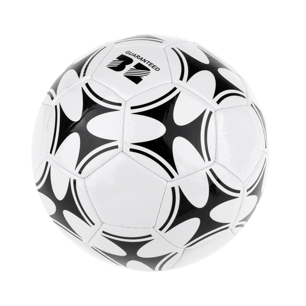Football Soccer Ball 3 Standard Training with Net Needle for Indoor Outdoor