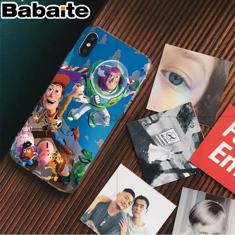 Babaite لعبة قصة وودي جديد متعة غطاء إطار هاتف محمول ل أبل فون 8 7 6 6 ثانية زائد X XS ماكس 5 5 ثانية SE XR المحمول غطاء
