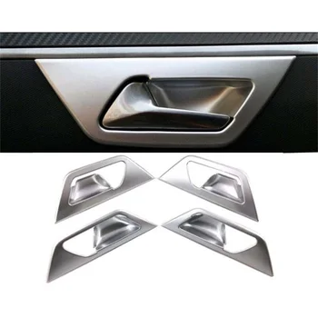 

For Peugeot 3008 3008GT 2017 2018 Interior Inner Door Handle Bowl Cover Frame Trim ABS Chrome Stickers Car-Styling Accessories