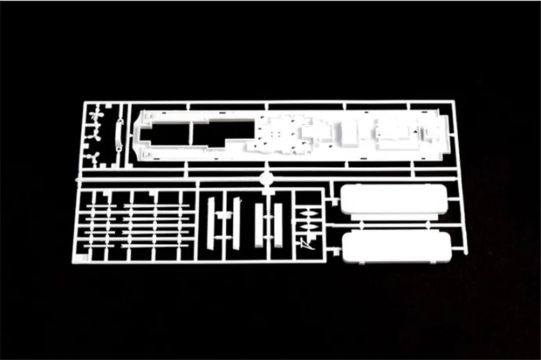 1:550 RMS Titanic модель строительные наборы сборка пластиковая модель корабля с электродвигателем осветительное устройство электрическая титаническая игрушка