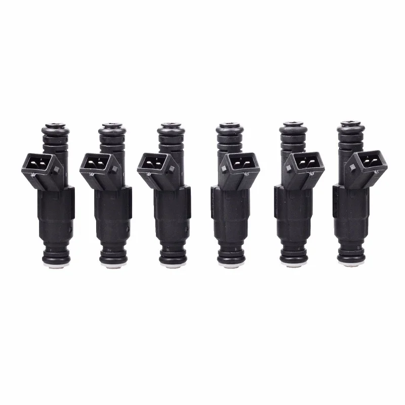 MOSTPLUS Set van 6 Nieuwe 650CC EV1 Injectoren voor M3 M5 M6 Z3 E46 S54 323i 323is 325 325i 325is 325ix 60lb