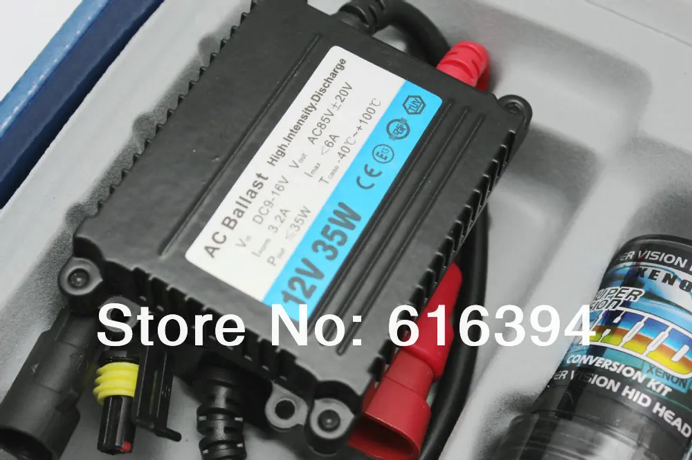 

Factory sale,12V,35W,HID xenon kit,AC XENON KITH1,H3,H7,H8,H9,HB3,HB4...Color:3000K,4300K,6000K,8000K,10000Kand so on
