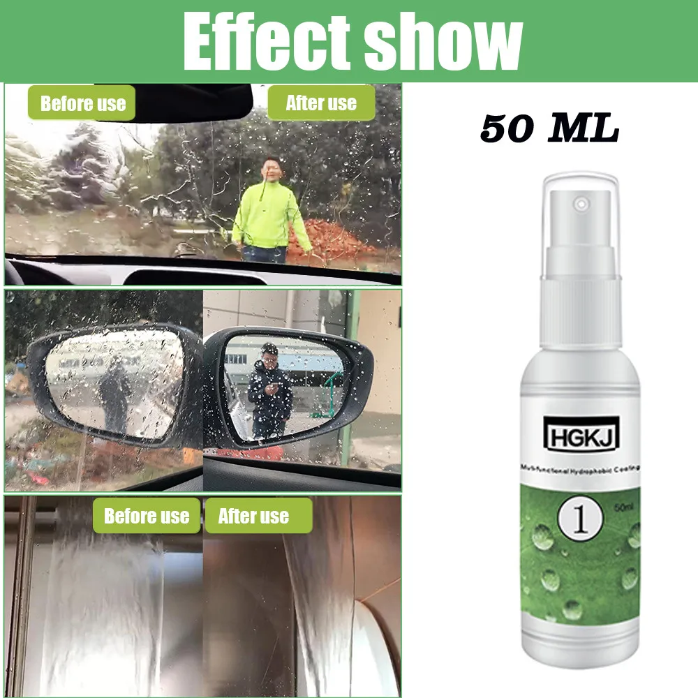 

Car paint care 50ML Hydrophobic Coating Technology Waterproof and Rainproof Oil Glass Coating Car scratch repair body compound