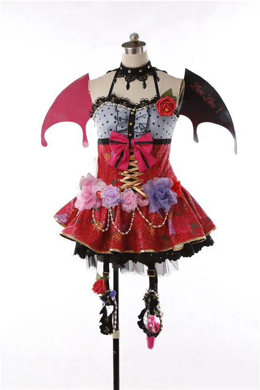 Лидер продаж! Костюм для косплея Love Live Nozomi Tojo Devil Ver Cos новинка 2019 костюм Хэллоуина
