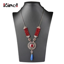 Женское Ожерелье Kinel винтажное ожерелье с подвеской из