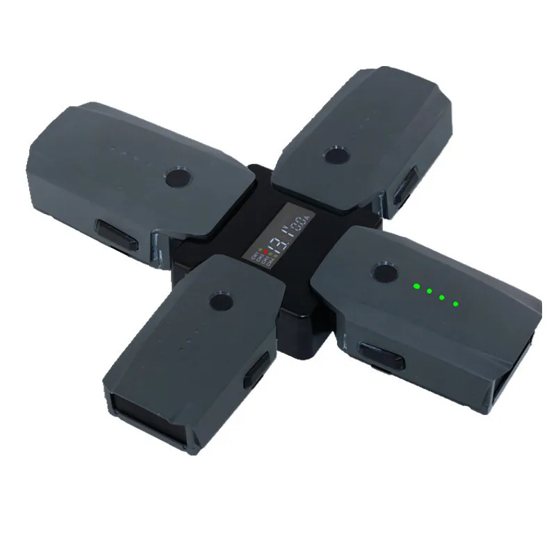 4 в 1 зарядный концентратор для DJI Mavic Pro Platinum Drone портативный умный мульти аккумулятор умный зарядный концентратор с дисплеем