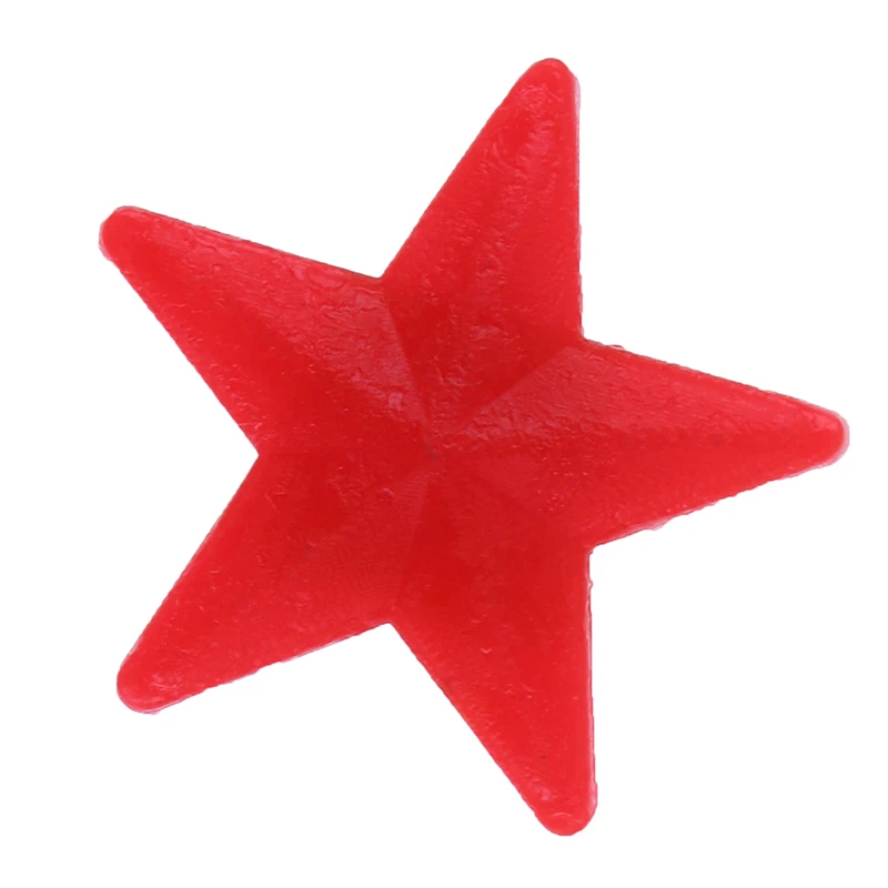 36 шт. цветная велосипедная спица с изображением звезды, светящиеся пластиковые бусина-велосипед, декоративные камни(смешанный цвет