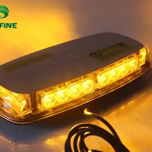 Водонепроницаемый Автомобильный светодиодный стробоскопы фонарик автомобильный светофор высококачественный автомобильный светодиодный фонарь с магнитом KF-L3136