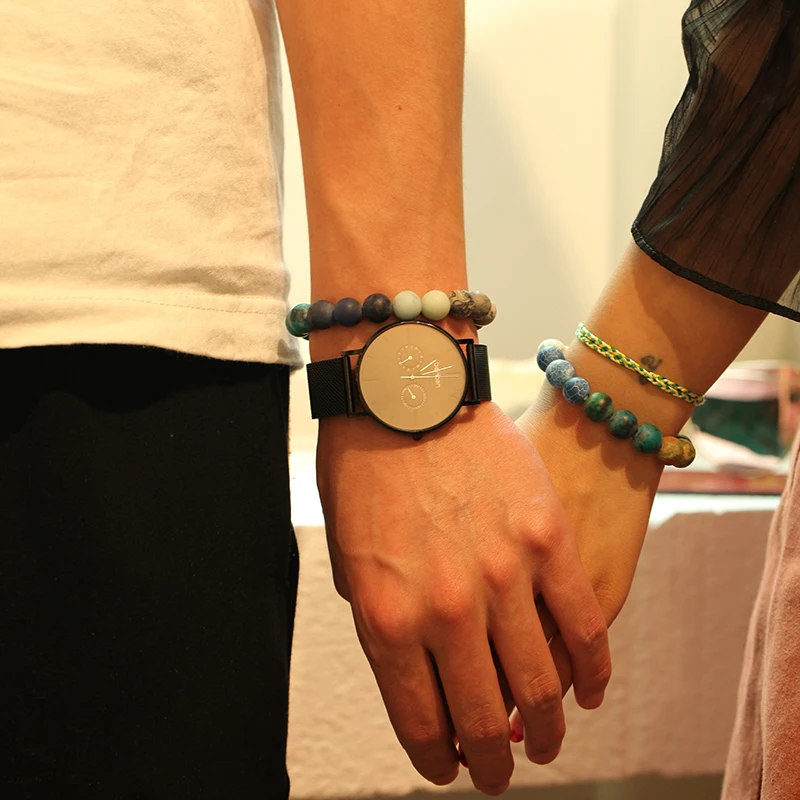 

Mcllroy Bracelets for women men 10mm Natural stone bead Starry Planet Handmade Couple bracelet pulsera hombre men jewelry 11.11