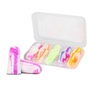 

10pcs/5pairs Colorful Soft Memory foam earplugs High quality Anti-noise Soundproof Sponge noise reduction For Travel Sleep Study