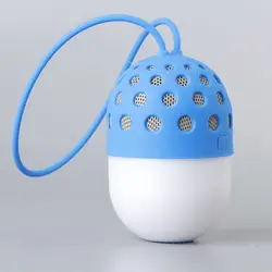 Бесплатная доставка 1 шт. Беспроводной Bluetooth Динамик для путешествий на открытом воздухе синий IPX5 Водонепроницаемый Портативный 3 Вт