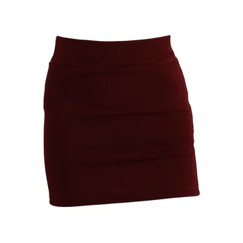

Womens Sexy Mini Skirt Girls Slim Seamless Stretch Tight Short Fitted Skirt New