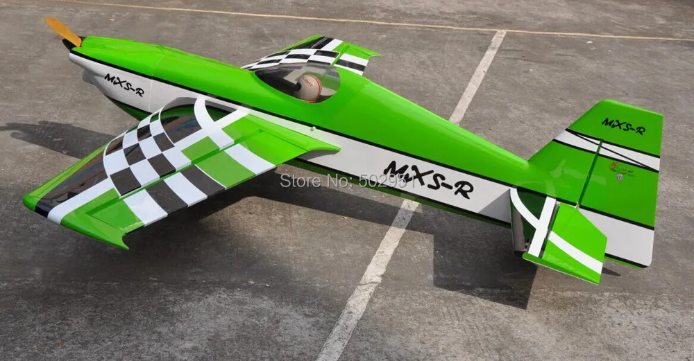 MXS-R версия 50CC V2 бензин/balsa крыло самолета/3D машина комплект