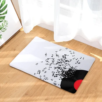 

Flannel Note door mats Household bathroom door mats foot mats long bedroom mats