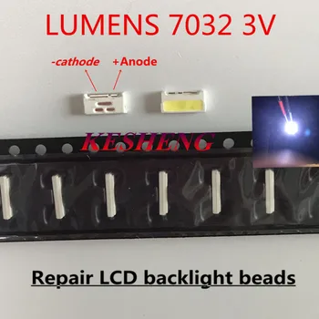 

200PCS/LUMENS LED Backlight Edge LED Series 0.7W 3V 7032 Cool white For SAMSUNG LED LCD Backlight TV Applicatio A150GKCBBUP5A