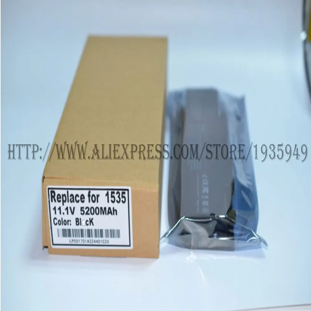 Аккумулятор 4400 мАч для Dell Studio 1535 1536 1537 1555 1557 1558 PP33L PP39L 312 0701 0702 A2990667 KM958 KM965 MT264