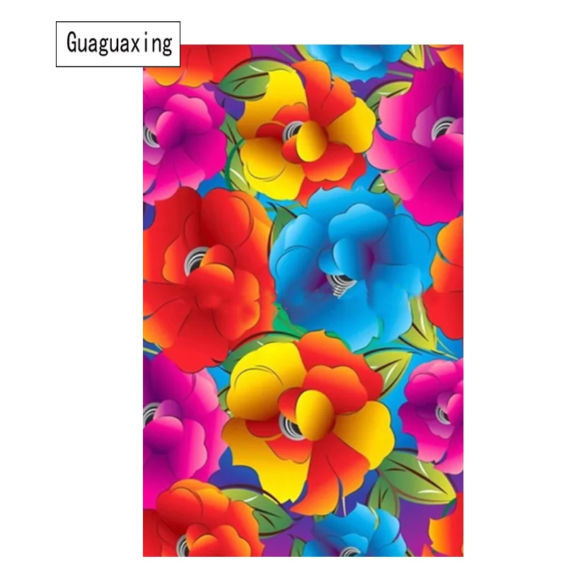 Full Square Drilll 5D DIY Diamond Embroidery Colored Flower Painting Cross Stitch Rhinestone Mosaic decoration gift | Дом и сад