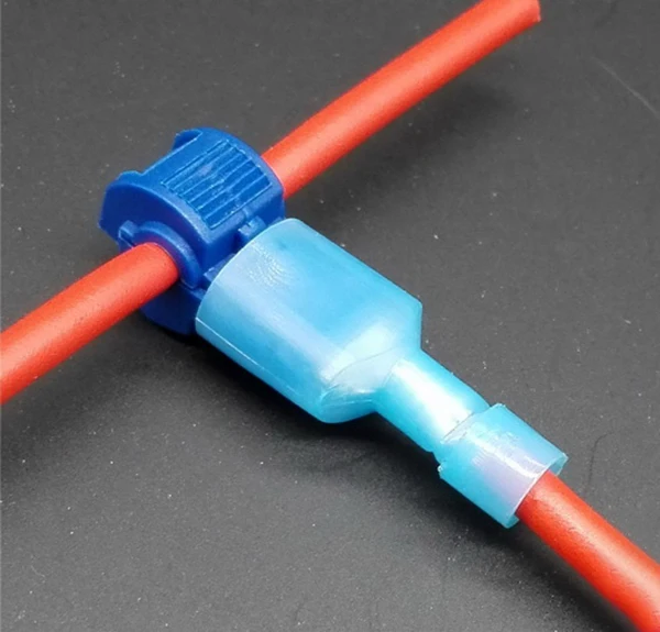 15 Pieces Electrical Terminals Crimp Scotch Lock Wire Splice Connectors