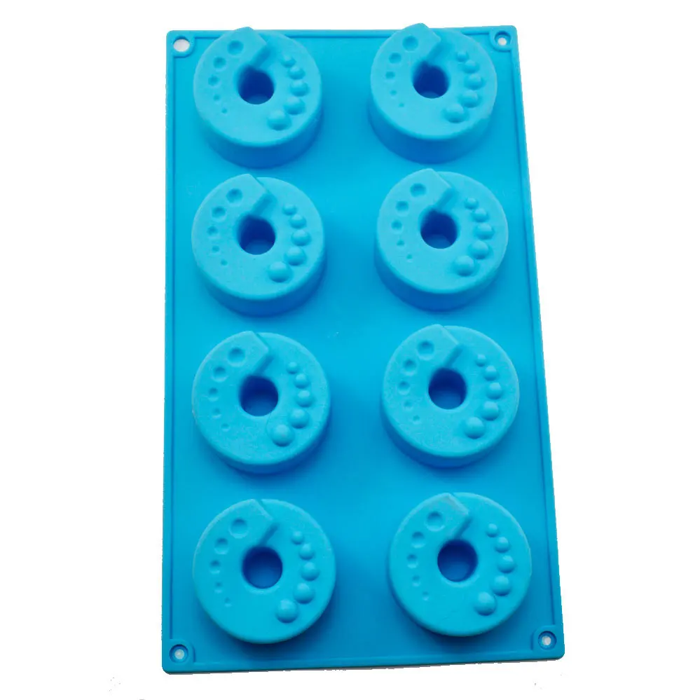 Kitchen DIY silicone Geometry dessert tool Jelly Ice cube grid mould Microwave oven Cake Hand Soap Making Silicone Mold