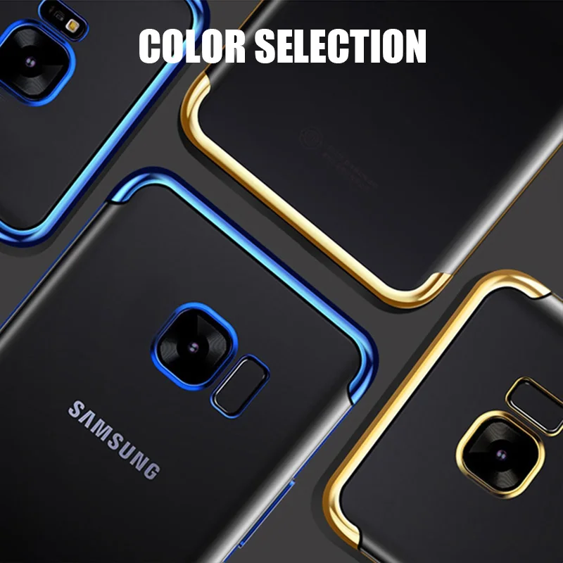 Роскошный силиконовый чехол s для samsung Galaxy A5 A7 J5 J7 чехол прозрачная задняя крышка для samsung J5 J7 A5 A7 оболочка