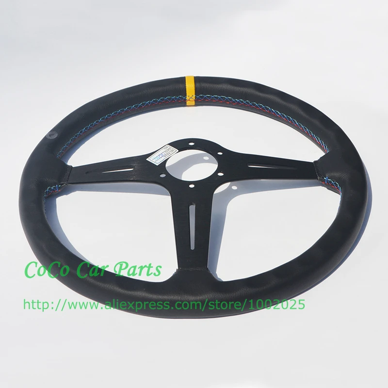 370mm leather steering wheel (12)
