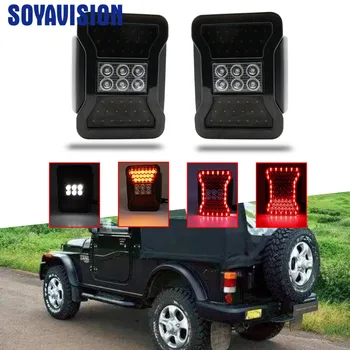 

2pcs USA/EU LED Tail Lights For JK 2007-2016 for Jeep Wrangler with Running Brake Backup Reverse Turning Signal Light Tail Lamp