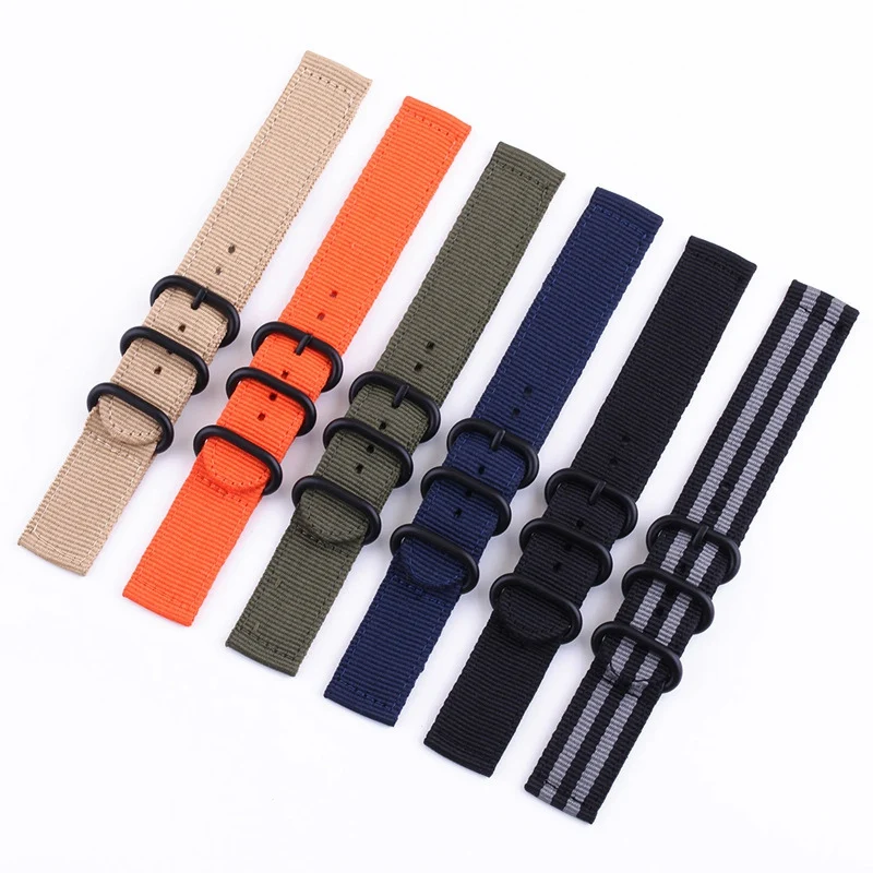 Нейлоновый холщовый ремешок для часов Xiaomi Huami Amazfit Bip BIT PACE Youth 20 мм 22 samsung gear S3