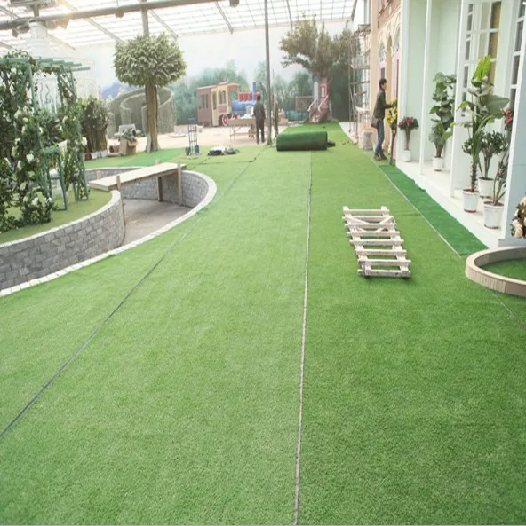 Artificial Grass Lawn Floor Mat Landscape Carpet Home Garden Plastic Plant Decor 