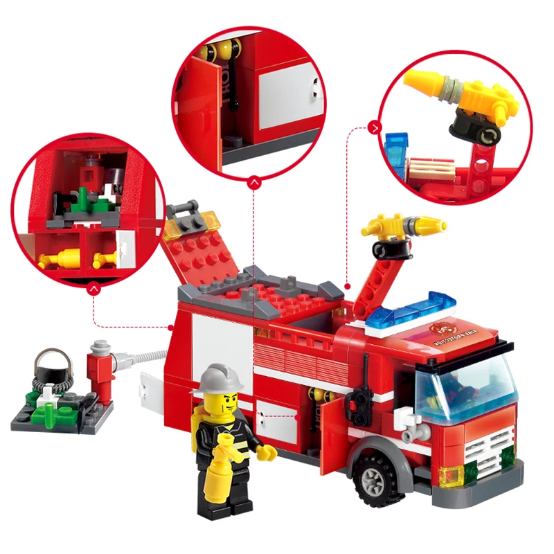 City Fire Fighting Transport Dumper Excavator Truck Legoings Model Building Blocks Enlighten Toys For Children Christmas Gift City Fire Fighting Transport Dumper Excavator Truck Legoings Model Building Blocks Enlighten Toys For Children Christmas Gift