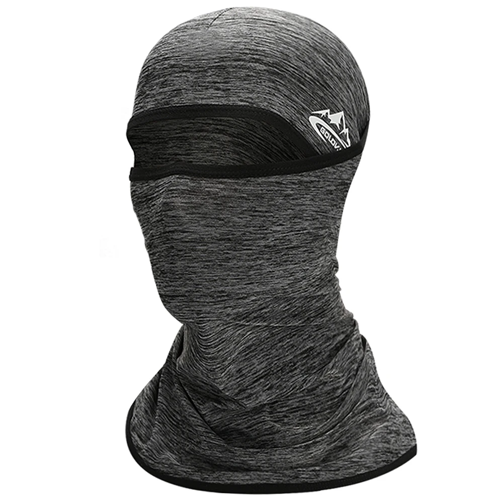 UPF 50 велосипедная маска для лица ШЛЕМ ЛАЙНЕР Балаклава охлаждающая ледяная шелковая повязка на шею летняя УФ Защита головной убор Велосипедное снаряжение