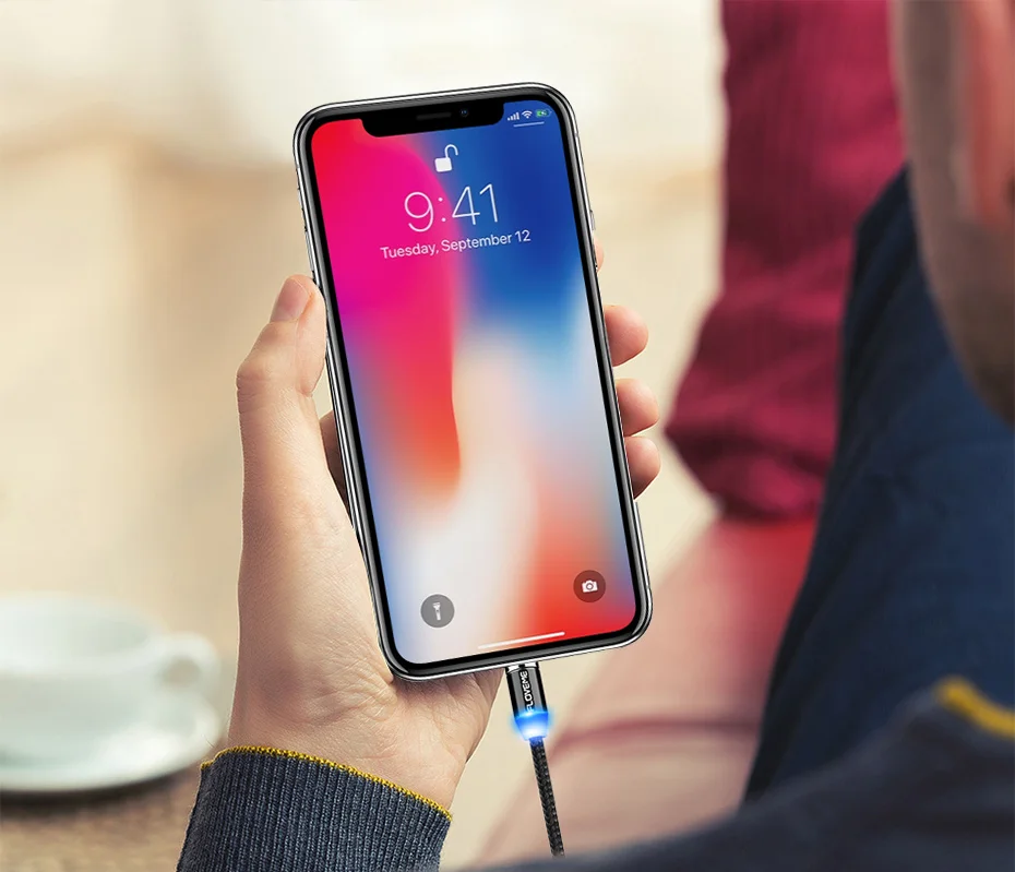 SPEDU 360 градусов usb быстрое зарядное устройство магнитный кабель для iphone xiaomi quick charge 3,0 micro usb type c Аксессуары для мобильных телефонов