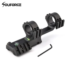 Кольца для прицела с пузырьковым уровнем и компасом крепление для охотничьей винтовки подходит 20 мм Вивер Пикатинни для тактической охоты