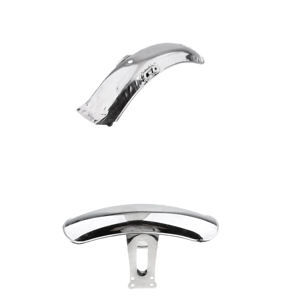 Front + Rear Wheel Fender Mudguards Motorcycle Motorbike for Honda CG125