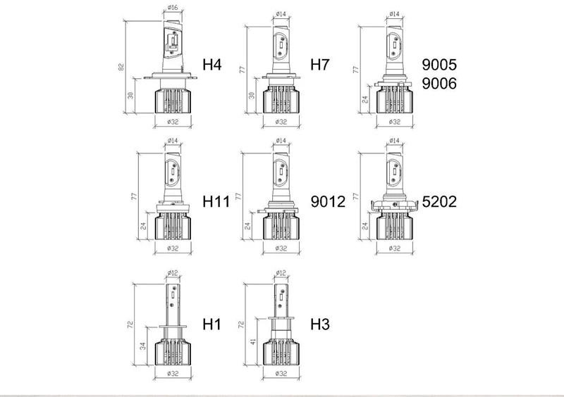 car led headlight 18