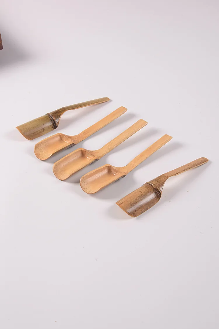 Bamboo Tea Scoop,Coffee Matcha Spoon,Kitchen Utensil Set Cooking Tools Gadget Cutlery Tea accessories