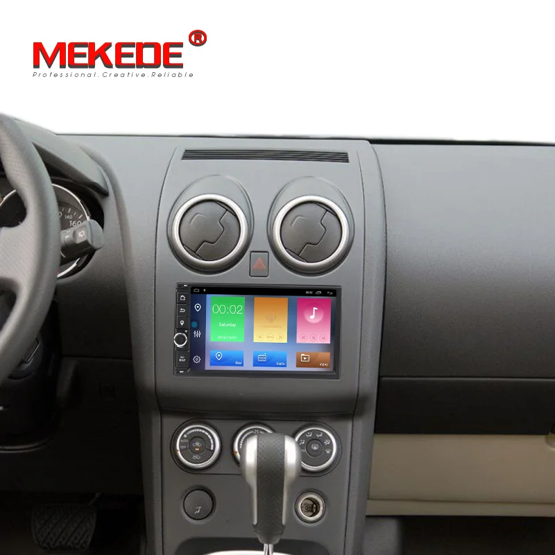 Discount MEKEDE 2 Din Car Multimedia Player Android 9.1 Car Stereo Universal Car Radio DVD GPS BT For Volkswagen Nissan Toyota kia 2+32G 5