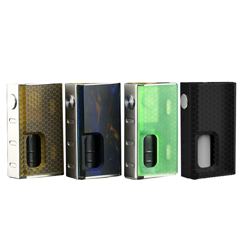 Original WISMEC LUXOTIC BF Box with 7.5ml Bottle 100W Box MOD Vape Fits Tobhino BF RDA Powered by 18650 Battery 001