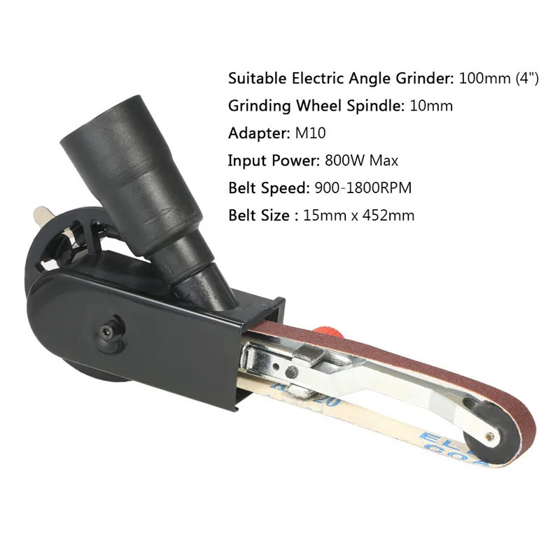 Sander Machine Sanding Belt Adapter (2)