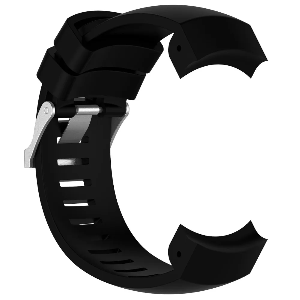 Спортивный ремешок для Suunto Core ALU Watch Band Силиконовый ремешок для часов браслет для спорта на открытом воздухе умный ремешок для часов