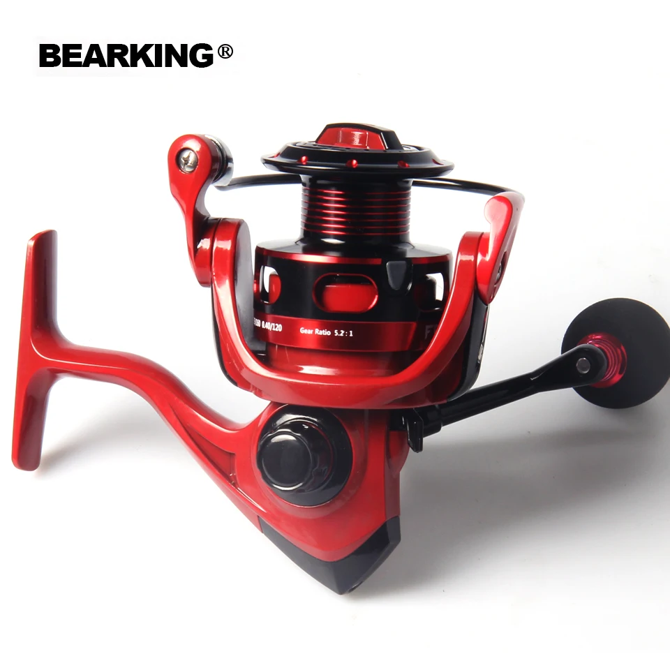 HOT SALE!! Bearking 12+1 Bearing Balls Spinning reel fishing reel 5.21